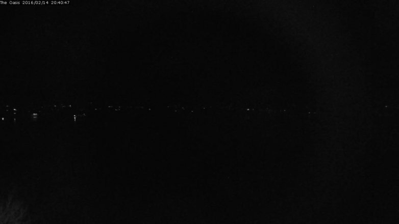 Lake Travis webcam, February 14, 2016 7:45 PM CT