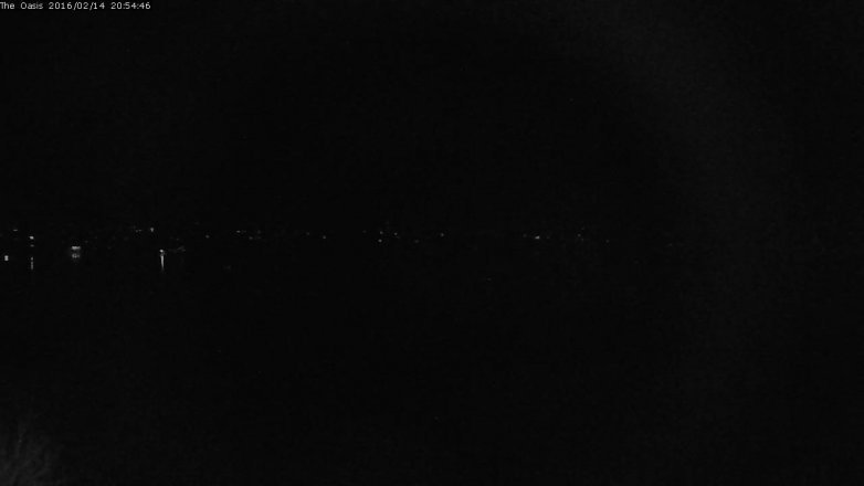 Lake Travis webcam, February 14, 2016 8:00 PM CT