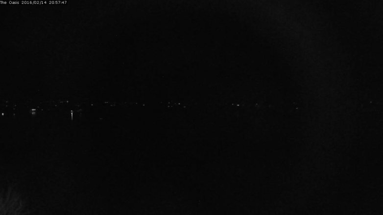 Lake Travis webcam, February 14, 2016 8:05 PM CT