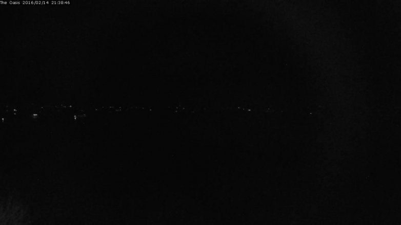 Lake Travis webcam, February 14, 2016 8:45 PM CT