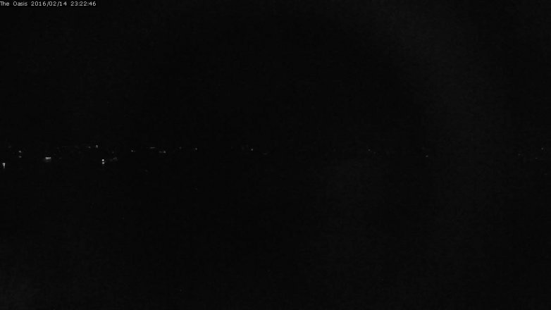 Lake Travis webcam, February 14, 2016 10:30 PM CT