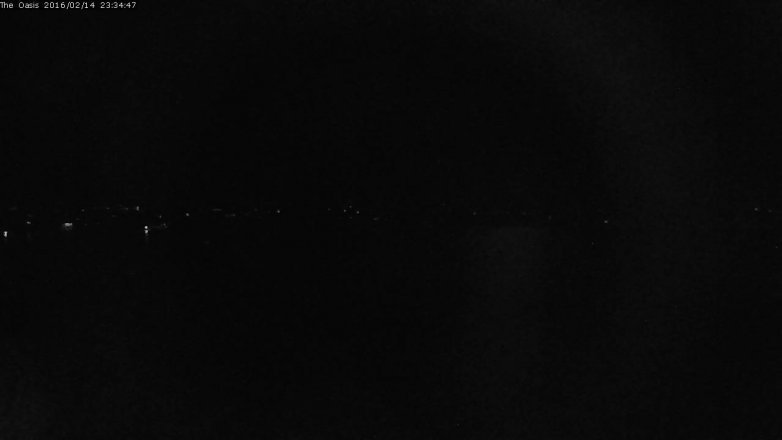 Lake Travis webcam, February 14, 2016 10:40 PM CT