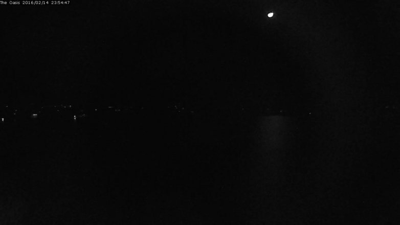 Lake Travis webcam, February 14, 2016 11:00 PM CT