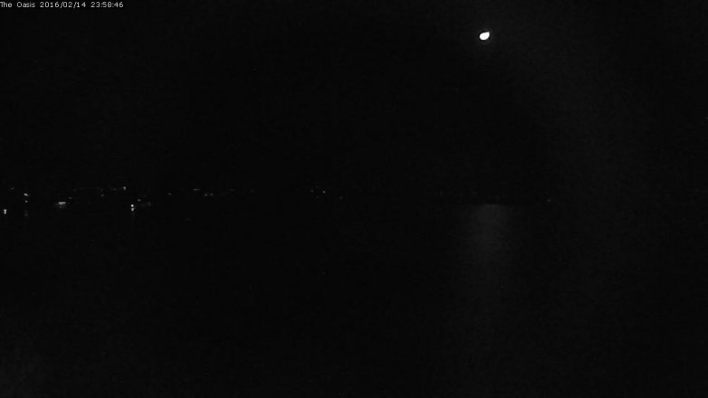 Lake Travis webcam, February 14, 2016 11:05 PM CT
