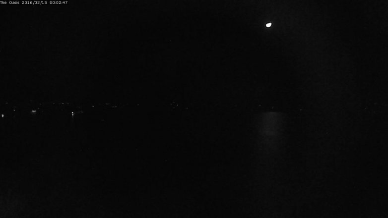 Lake Travis webcam, February 14, 2016 11:10 PM CT