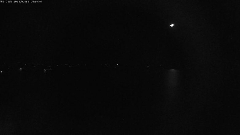 Lake Travis webcam, February 14, 2016 11:20 PM CT