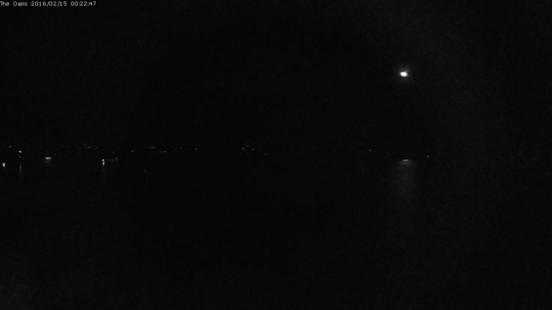 Lake Travis webcam, February 14, 2016 11:30 PM CT
