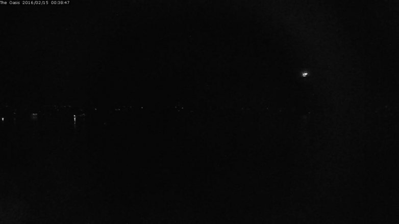 Lake Travis webcam, February 14, 2016 11:45 PM CT