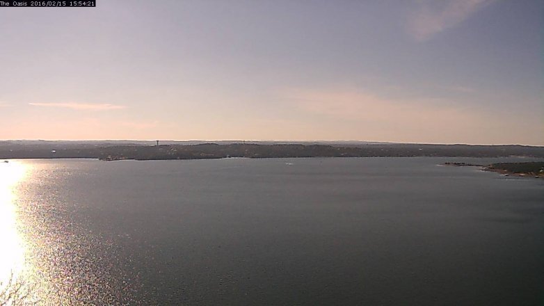 Lake Travis webcam, February 15, 2016 3:00 PM CT