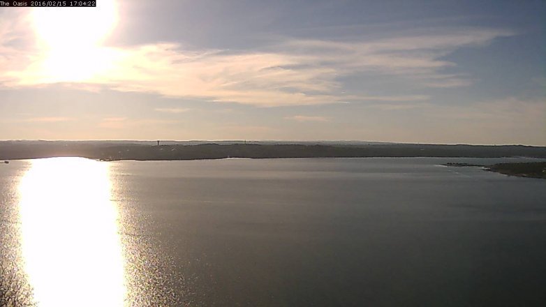 Lake Travis webcam, February 15, 2016 4:10 PM CT