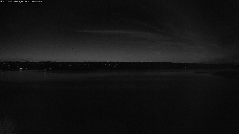 Lake Travis webcam, February 15, 2016 6:10 PM CT