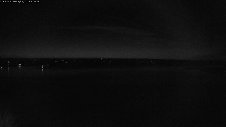 Lake Travis webcam, February 15, 2016 6:15 PM CT