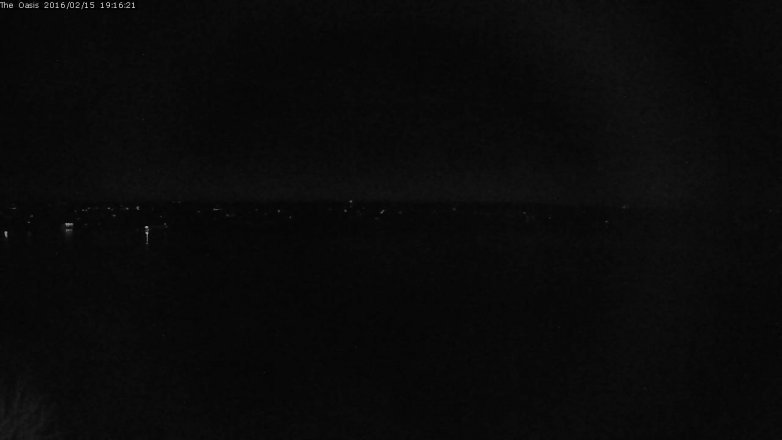 Lake Travis webcam, February 15, 2016 6:25 PM CT