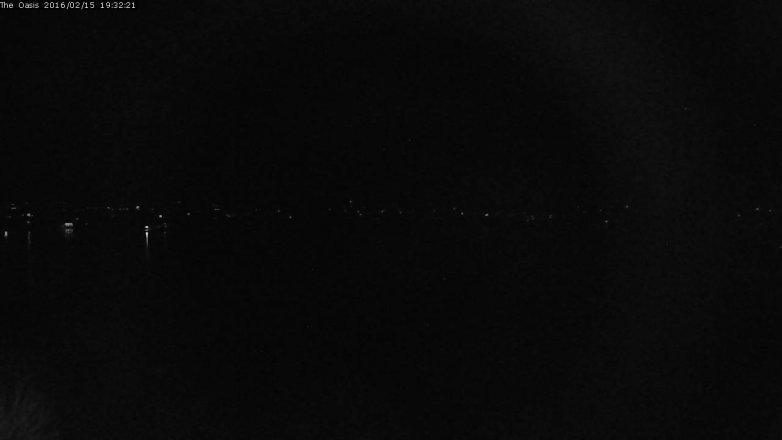 Lake Travis webcam, February 15, 2016 6:40 PM CT