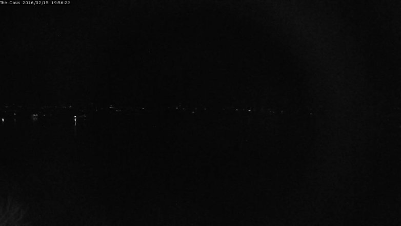 Lake Travis webcam, February 15, 2016 7:05 PM CT