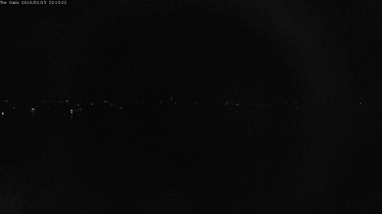 Lake Travis webcam, February 15, 2016 9:15 PM CT