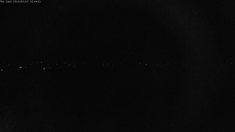 Lake Travis webcam, February 15, 2016 9:50 PM CT