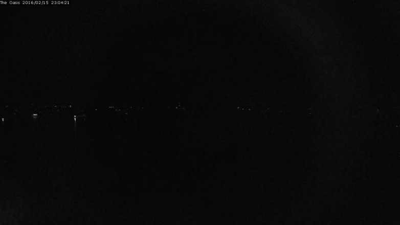 Lake Travis webcam, February 15, 2016 10:10 PM CT