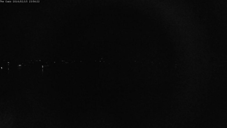 Lake Travis webcam, February 15, 2016 11:05 PM CT