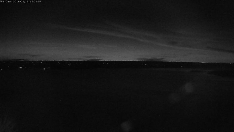 Lake Travis webcam, February 16, 2016 6:10 PM CT