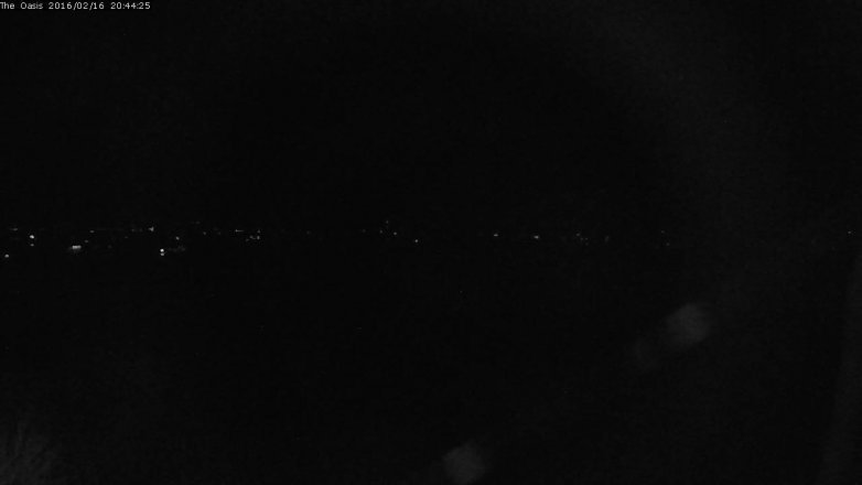 Lake Travis webcam, February 16, 2016 7:50 PM CT