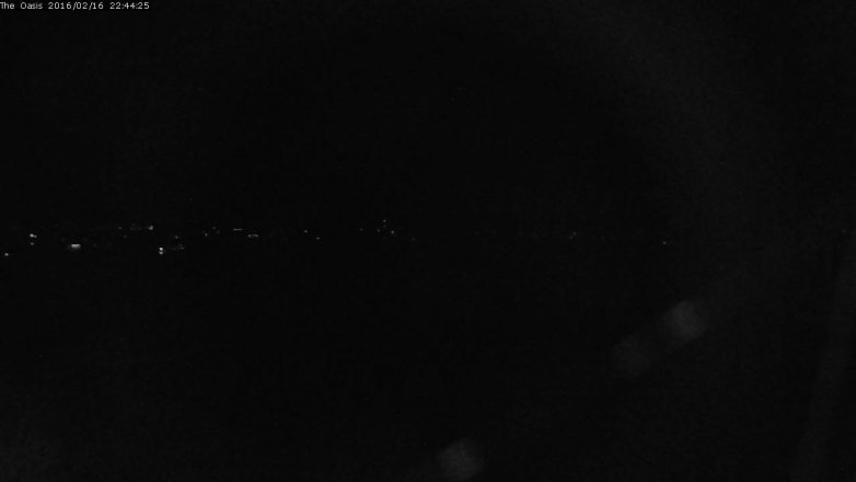 Lake Travis webcam, February 16, 2016 9:50 PM CT
