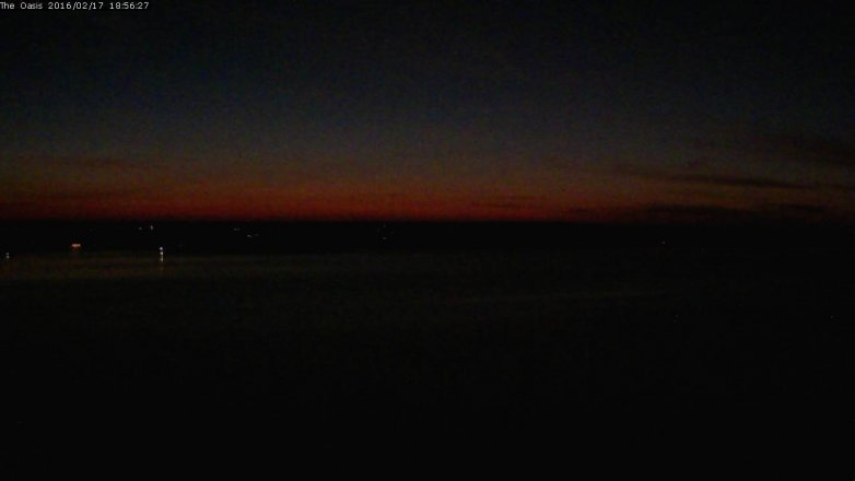 Lake Travis webcam, February 17, 2016 6:05 PM CT