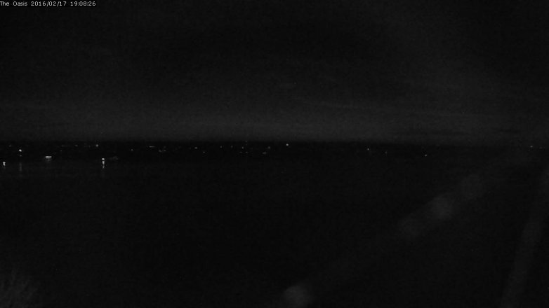 Lake Travis webcam, February 17, 2016 6:15 PM CT