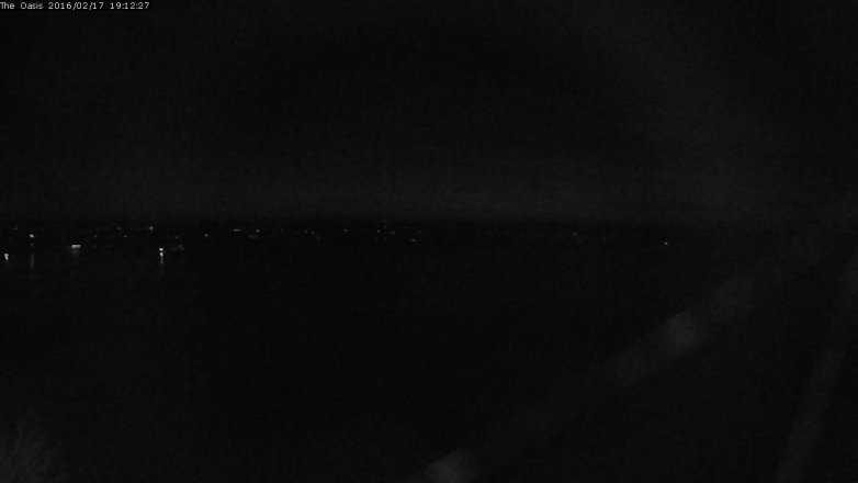 Lake Travis webcam, February 17, 2016 6:20 PM CT