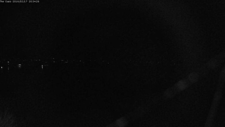 Lake Travis webcam, February 17, 2016 7:40 PM CT