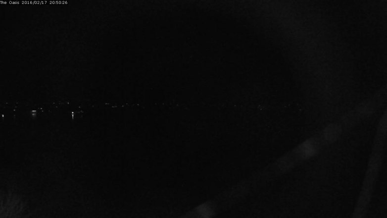 Lake Travis webcam, February 17, 2016 7:55 PM CT