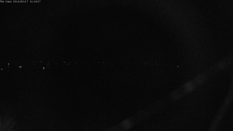 Lake Travis webcam, February 17, 2016 8:25 PM CT