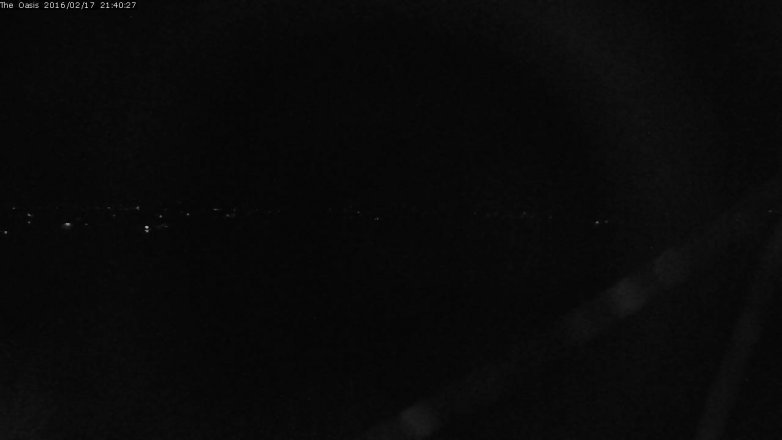 Lake Travis webcam, February 17, 2016 8:45 PM CT