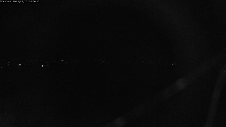 Lake Travis webcam, February 17, 2016 9:10 PM CT