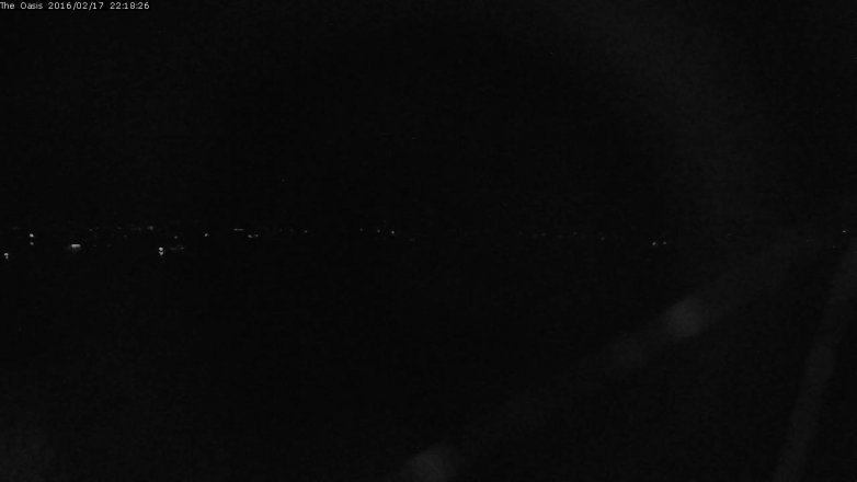 Lake Travis webcam, February 17, 2016 9:25 PM CT