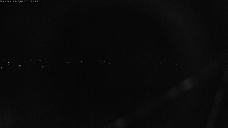 Lake Travis webcam, February 17, 2016 9:45 PM CT