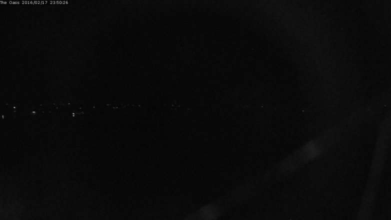 Lake Travis webcam, February 17, 2016 10:55 PM CT