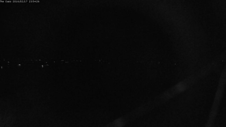 Lake Travis webcam, February 17, 2016 11:00 PM CT