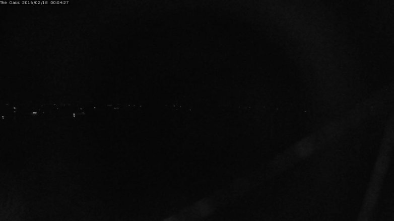 Lake Travis webcam, February 17, 2016 11:10 PM CT