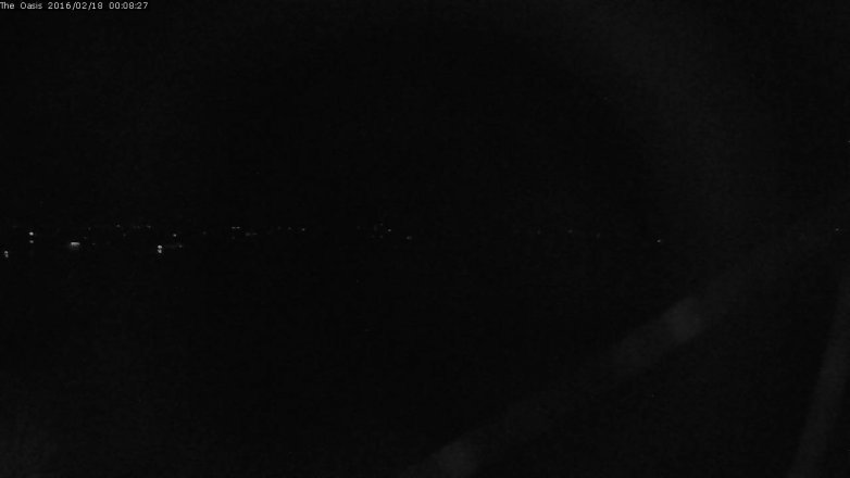 Lake Travis webcam, February 17, 2016 11:15 PM CT