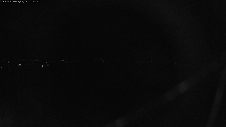 Lake Travis webcam, February 17, 2016 11:20 PM CT