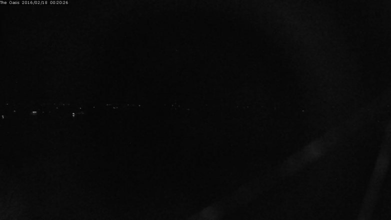 Lake Travis webcam, February 17, 2016 11:30 PM CT