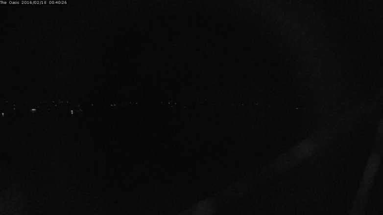 Lake Travis webcam, February 17, 2016 11:45 PM CT