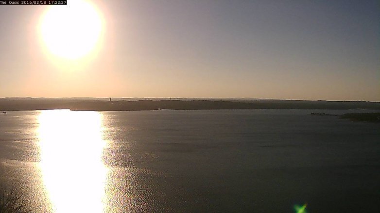 Lake Travis webcam, February 18, 2016 4:30 PM CT