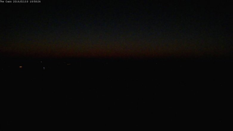 Lake Travis webcam, February 18, 2016 6:05 PM CT