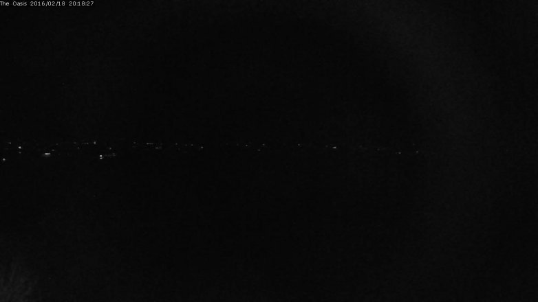 Lake Travis webcam, February 18, 2016 7:25 PM CT