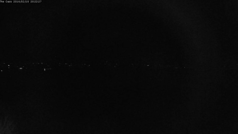 Lake Travis webcam, February 18, 2016 7:30 PM CT