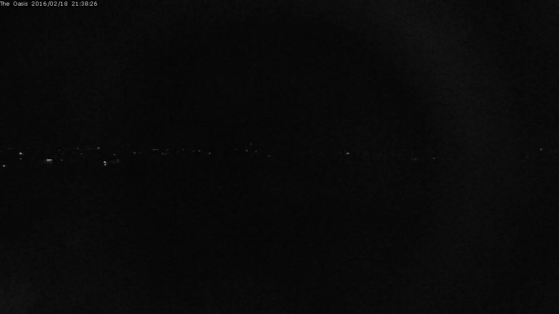 Lake Travis webcam, February 18, 2016 8:45 PM CT