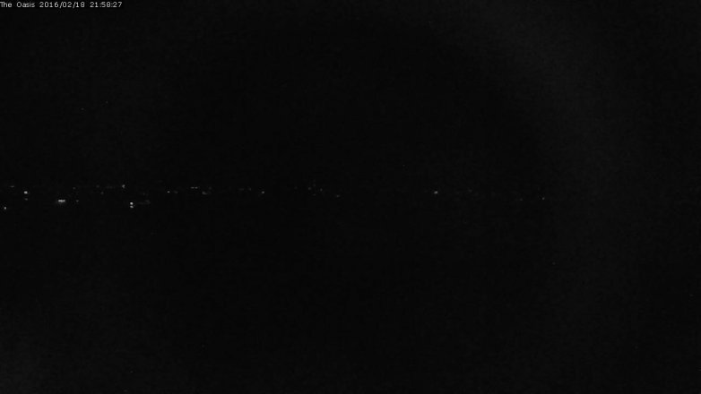 Lake Travis webcam, February 18, 2016 9:05 PM CT