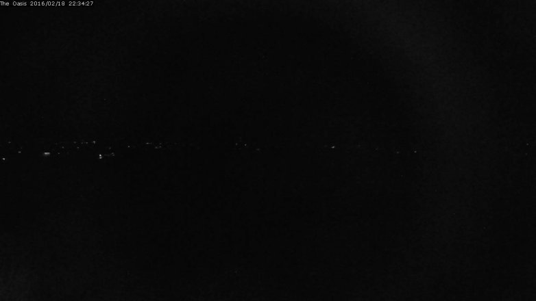 Lake Travis webcam, February 18, 2016 9:40 PM CT